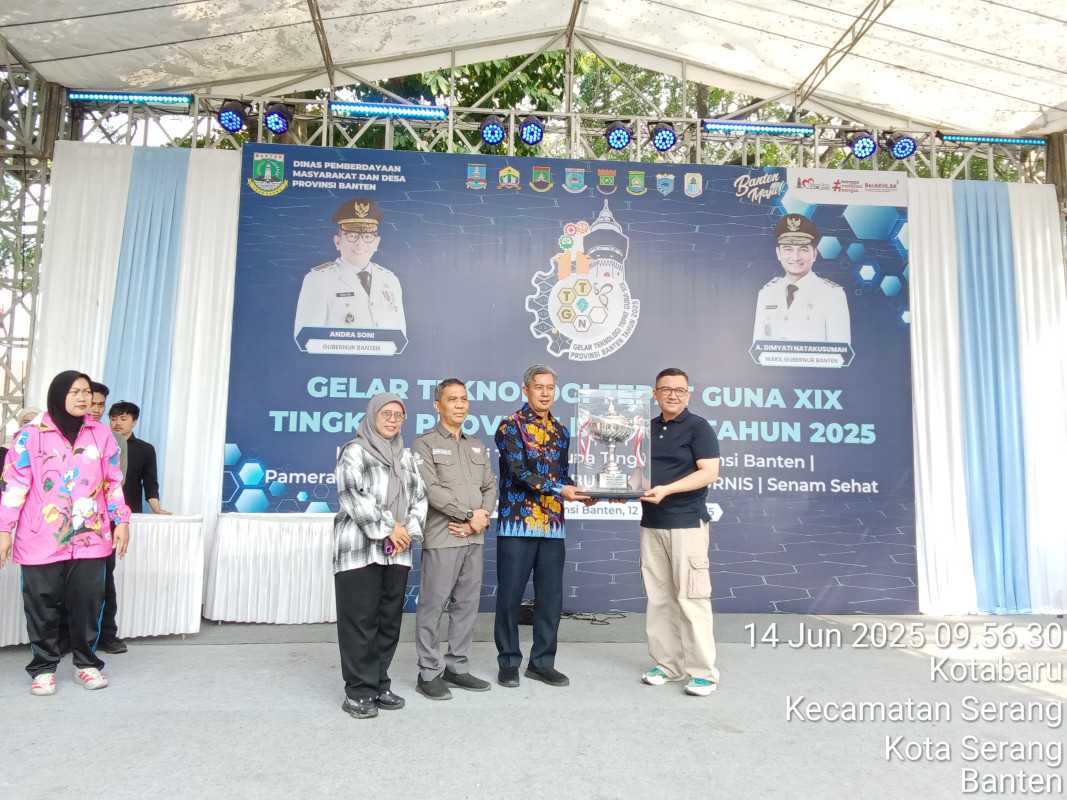 Tangerang Raih Juara Umum dalam Gelar TTG Provinsi Banten 2025
