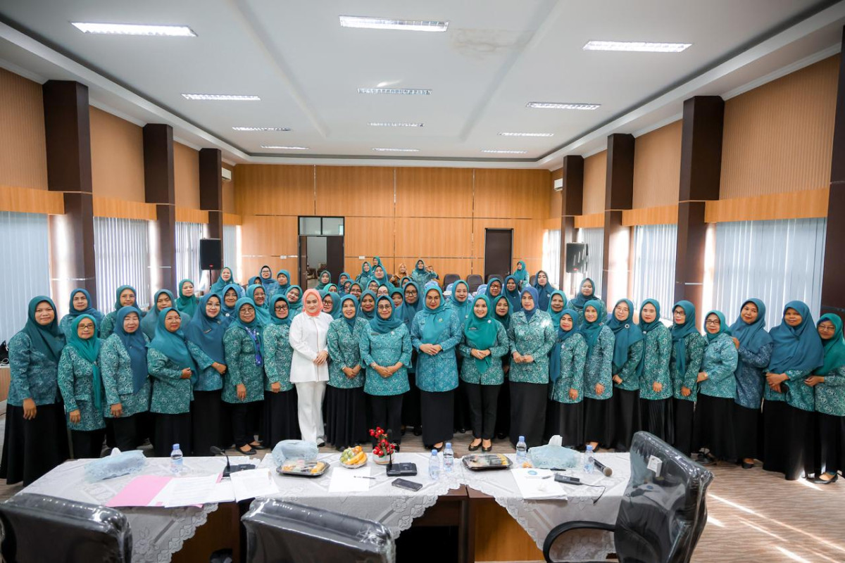 Persiapkan Transisi, Pj Ketua TP PKK Provinsi Banten Irmawaty Habie Damenta Gelar Rapat Dengan TP PKK Kabupaten/Kota