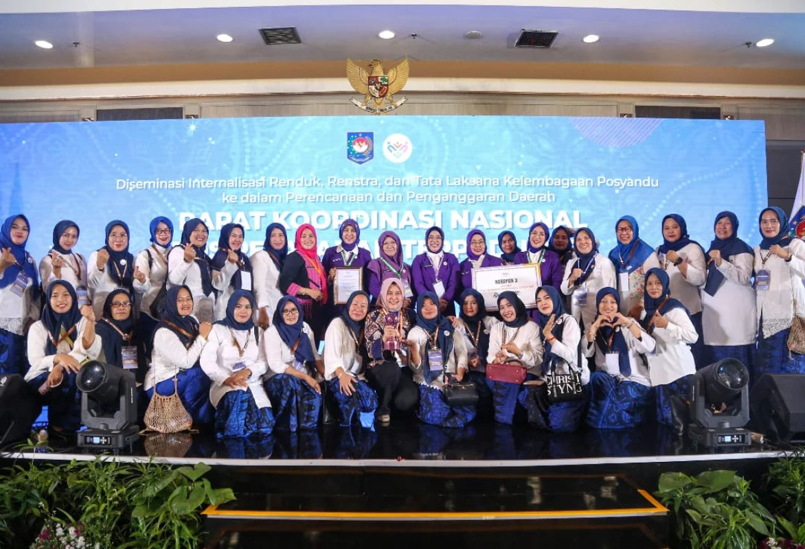 Provinsi Banten Raih Juara Harapan III Lomba Tim Pembina Posyandu Tingkat Nasional
