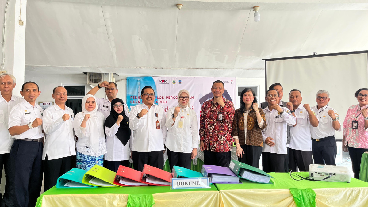 Pemprov Banten Dorong Pembentukan Empat Desa Antikorupsi Bersama KPK