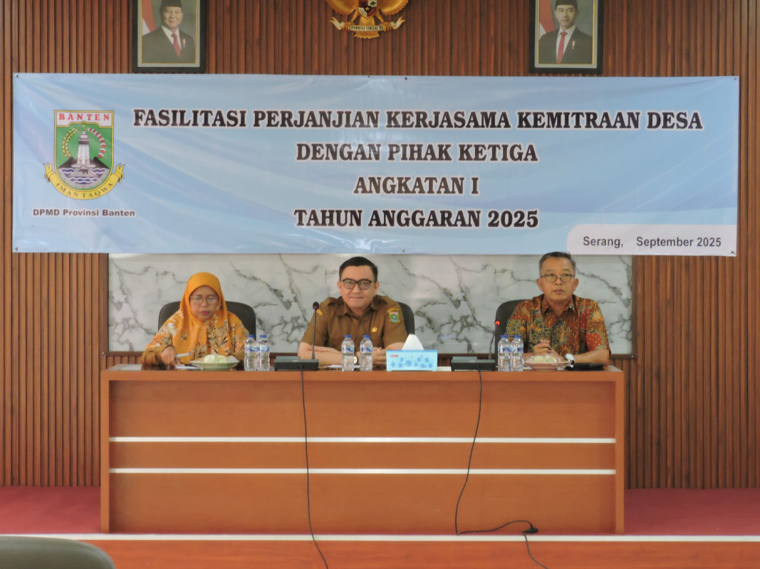 Pemprov Dorong Kemitraan Desa dengan Pihak Ketiga, Wujudkan Desa Mandiri dan Berdaya Saing