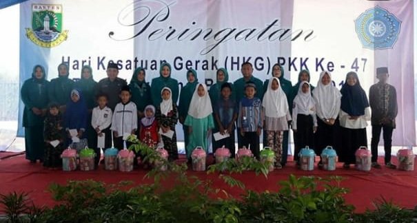 Peringatan Hari Kesatuan Gerak (HKG) PKK ke-47 tingkat Provinsi Banten