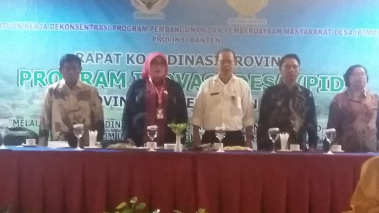 Rapat Koordinasi Program Inovasi Desa Provinsi Banten Tahun 2019