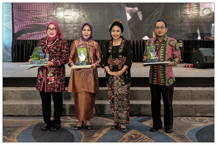 PKK Banten raih juara I Kategori Musik Pengiring Terbaik dalam Jambore Nasional TP. PKK Tahun 2019