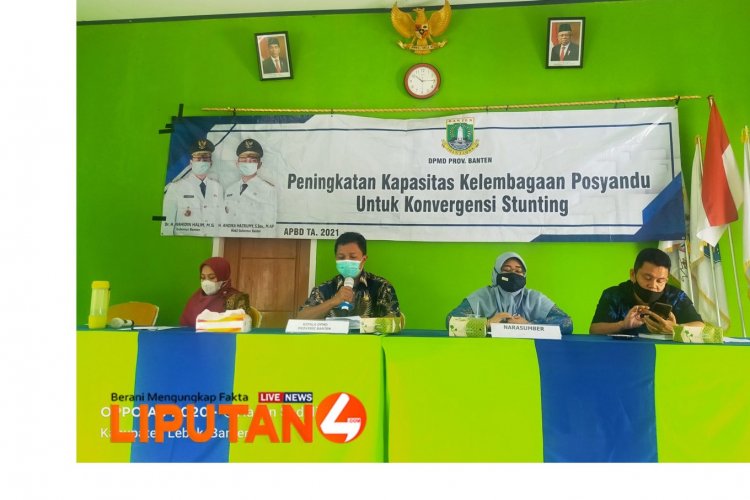 DPMD Provinsi Banten Lakukan Peningkatan Kapasitas Kader Posyandu di Cibeber