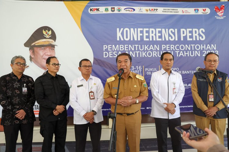 Pj Gubernur Banten Al Muktabar Harapkan Program Desa Antikorupsi Meningkatkan Pelayanan Publik Yang Baik