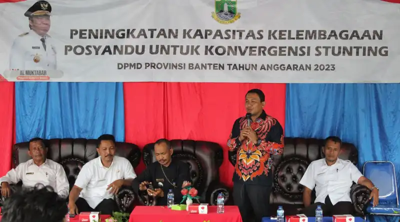 DPMD Provinsi Banten Tekankan Peran Penting Posyandu untuk Turunkan Stunting