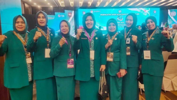 Hadiri HKG PKK Nasional di Medan, Tine Al Muktabar: Momentum Tumbuhkan Semangat dan Energi Kader